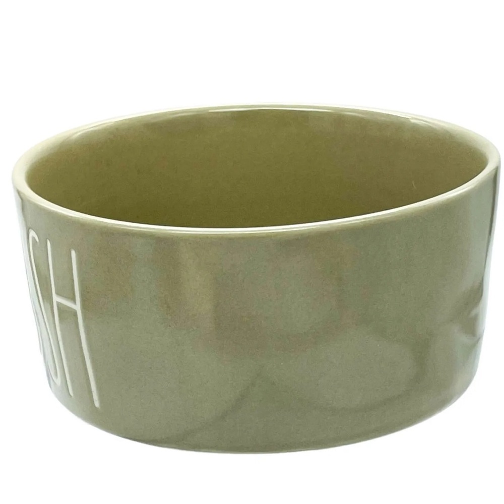 Rae Dunn Artisan Collection Ceramic NOSH LL Dog Cat Pet Food Dish Bowl - Picture 2 of 7